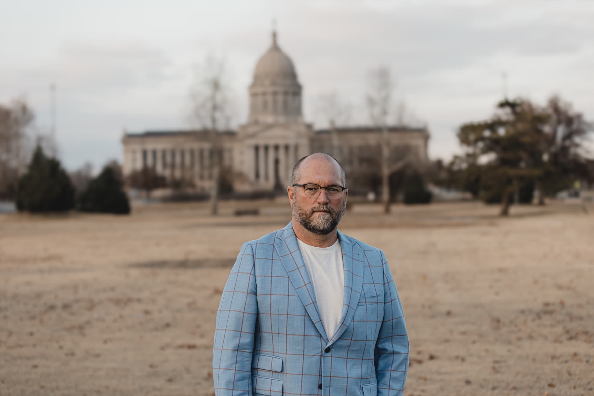 Robert Floyd at the Oklahoma State Capitol